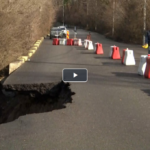 Drumul din România care s-a surpat deşi autorităţile ştiau din 2024 că asta se va întâmpla: Zona are probleme