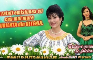 Miercuri: Dulce-i graiul de folclor ora 21:00 pe Oltenia 3TV