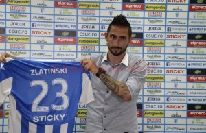 CSU Craiova l-a prezentat suporterilor pe Zlatinski