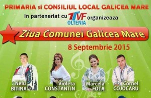 Marti 8 septembrie va asteptam la ziua comunei Galicea Mare !!!