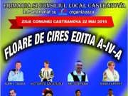 Pe 22 Mai 2016 va asteptam la Ziua Comunei Castranova – Festivalul Floarea Ciresului
