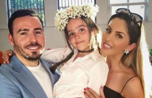 Adrian Cristea şi Denisa Nechifor, din nou împreună. „Vinovata” este fiica lor. Ce s-a întâmplat azi