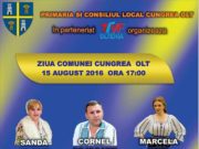 PE 15 AUGUST 2016 va asteptam la Ziua Comunei CUNGREA-Olt!