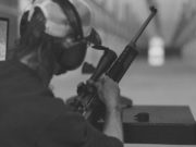 Un bărbat s-a împușcat în cap într-un poligon din Cluj