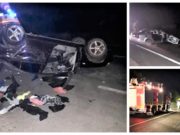 Tânăr şofer mort lângă Berheci, în Galaţi, după ce a lovit maşina din faţă, declanşând o tragedie