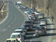 Motociclist rănit în urma unui accident. Se circulă cu dificultate pe DN39