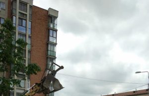 Imagini după dezastrul de aseară din cartierul Craiovita Noua | CRAIOVA | DOLJ .   Imagini incredibile!