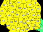 ANM, alertă pentru 39 de județe! Cod galben de ploi torențiale. Zonele unde e avertizare generală de cod portocaliu
