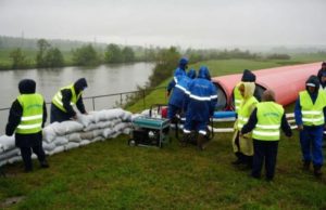 Risc de inundații în zonele riverane Dunării