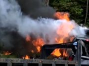 Măcel pe autostradă! Șapte motocicliști au murit, după ce o camionetă a intrat pe contrasens