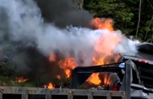 Măcel pe autostradă! Șapte motocicliști au murit, după ce o camionetă a intrat pe contrasens