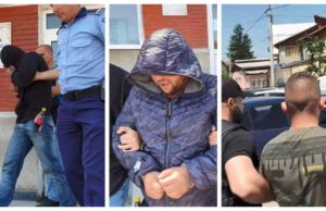 Trei tineri văzuţi de un poliţist în timpul liber când comiteau un jaf, iar omul legii nu a stat degeaba