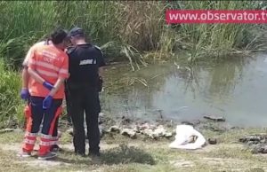 Scafandrii au găsit o valiză aruncată într-un lac de lângă casa criminalului în serie din Caracal