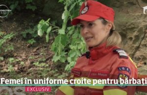 Laura, femeia-pompier care înfruntă pericolul misiunii cot la cot cu colegii bărbaţi