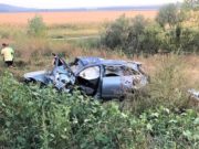 Accident cu 3 morţi în Teleorman, după ce maşina în care se afla un om de afaceri local s-a răsturnat