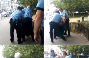 Un nou abuz al Poliţiei. Femeie maltrată şi bruscată pe stradă de trei oameni ai legii doar pentru că ar fi refuzat să se legitimeze