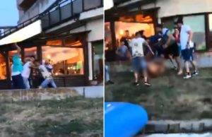 Bărbat rupt în bătaie, Live pe Facebook, de cinci tineri, pe faleza din Tulcea