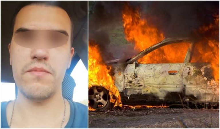 Un tânăr din Constanţa, depresiv din cauza situaţiei familiale, i-a cerut iertare mamei apoi şi-a dat foc în maşină
