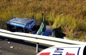 Mesajul unui poliţist, după un accident pe autostrada A1: ‘Ce suflet ai să filmezi suferinţa a doi copii?’