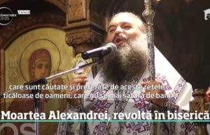 Lacrimi și revoltă la slujba pentru Alexandra, la Caracal: ”Un copil care a împins ţara asta înainte”