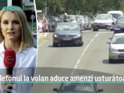 Ordonanţa cu amenzi aspre pentru șoferii care fac Live la volan, votată luni de Guvern