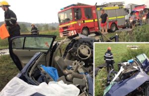 Accident grav, vineri dimineaţă, în Braşov. Două persoane au murit, iar trei au fost rănite