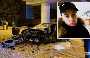 Robert şi-a sunat iubita, înainte să intre cu viteză într-o pasarelă de beton, la Bistriţa