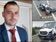 Tânăr pompier mort în Pasul Tihuţa. Băiatul a intrat cu motocicleta pe contrasens şi s-a izbit violent de un microbuz de persoane