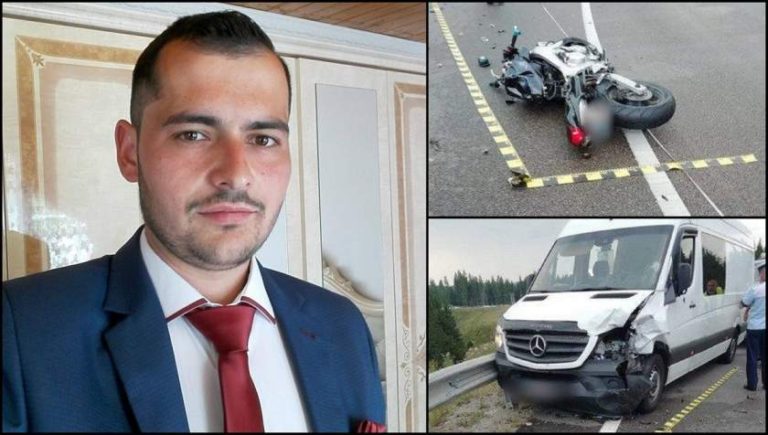 Tânăr pompier mort în Pasul Tihuţa. Băiatul a intrat cu motocicleta pe contrasens şi s-a izbit violent de un microbuz de persoane