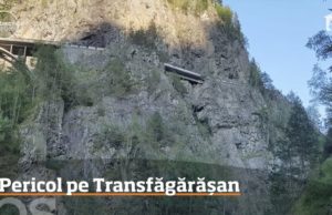 Pericol pe Transfăgărăşan. O parte dintr-un viaduct s-a surpat