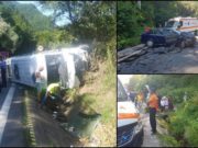 Accident cu 21 de victime pe Valea Oltului, după ce un microbuz s-a ciocnit cu o maşină. A fost actival Planul Roşu
