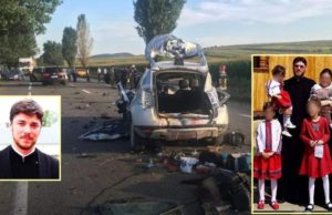 Apel la ajutor pentru familia preotului Marius Bărăscu. Tânărul părinte a murit chiar de ziua lui, în urma unui cumplit accident în Bacău