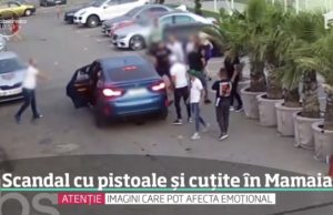Bătaia de la Mamaia. Bărbatul făcut KO, călcat din greșeală cu mașina de prieteni