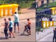 Împuşcături în stradă, oameni înspăimântaţi la Timişoara. Înarmaţi cu un pistol, mai mulţi tineri au luat la ţintă câteva pubele de gunoi