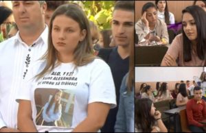 Banca de pe rândul doi, din mijloc, încă o aşteaptă pe Alexandra: „Aduceţi-ne-o înapoi!”