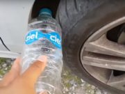 VIDEO | Metodă nouă de furt: de ce se pune o sticlă de plastic la roata mașinii