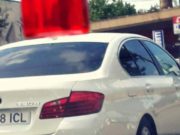 Mașină cu număr de înmatriculare interzis, surprinsă pe străzile din Suceava