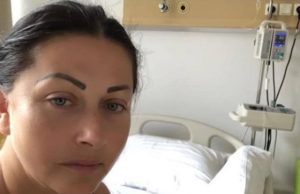 Gabriela Cristea, cu fetita cea mica, de urgenta, la spital! |