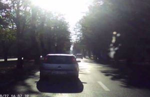 Momentul teribil în care doi tineri nevinovaţi sunt spulberaţi pe o trecere de pietoni, în Bistriţa