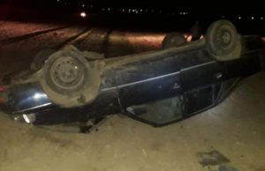 O tânără din Constanţa a băut o bere şi s-a răsturnat cu maşina, împreună cu cei trei copii