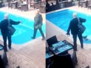 Un inspector ANAF, gură-cască, a căzut în piscina unui restaurant din Mamaia