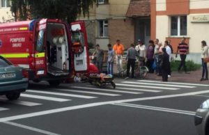 Scene dramatice la Constanța. O bunică și cei doi nepoți, spulberați pe trecerea de pietoni de un taximetrist.
