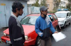 Strugurel şi Mandarin, beţi, cu maşina lovită, neînmatriculată şi cu numere false, groază în Maramureş