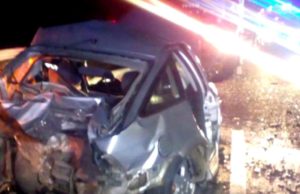 Accident teribil pe autostrada Deva-Nădlac, între două camioane și patru mașini