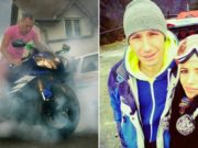 Andrei, un motociclist din Haţeg, a murit lângă iubita lui, într-un cumplit accident