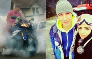 Andrei, un motociclist din Haţeg, a murit lângă iubita lui, într-un cumplit accident