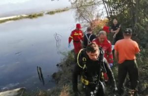 Tânărul aruncat dintr-un TIR în flăcări în râul Olt a fost găsit mort