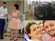 Ionuţ şi Corina au murit loviţi de un BMW care depăşea neregulamentar. Fetiţa lor de nici 3 ani, în stare gravă