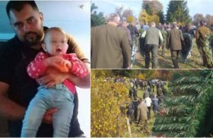 Liviu, pădurarul ucis de hoţii de lemne, a fost îngropat la marginea pădurii, în Maramureş. Imagini cutremurătoare