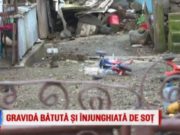 Gravidă bătută cu sălbăticie și înjunghiată de soț. „I se părea că vin gagici la ea”